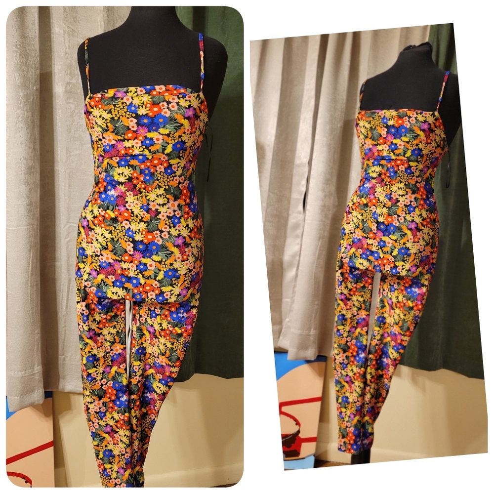 Floral Multicolor Jumpsuit